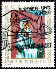 Postage stamp Austria 1980 Bible Illustration