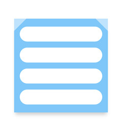 Fototapeta premium paper sticky note 