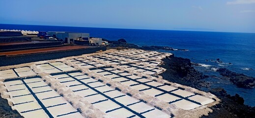 Salinas de Fuencaliente en la Palma