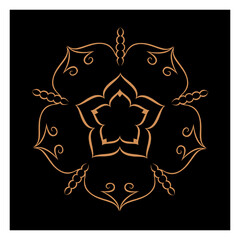 Amazing vector mandalas in different themes in oriental and western style for luxury logos, designs and coloring books