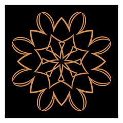 Amazing vector mandalas in different themes in oriental and western style for luxury logos, designs and coloring books