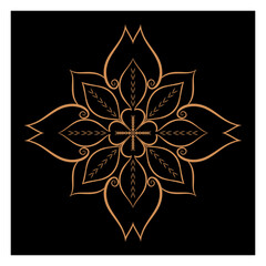 Amazing vector mandalas in different themes in oriental and western style for luxury logos, designs and coloring books