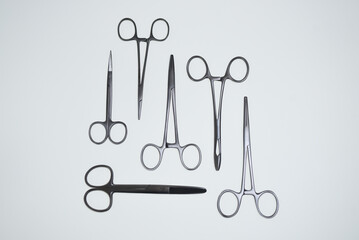 instruments de chirurgie - ciseaux