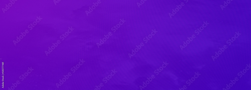 Wall mural purple blue gradient background blank. horizontal banner or wallpaper tamplate. copy space, place fo