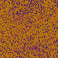 Animal orange and purple pattern