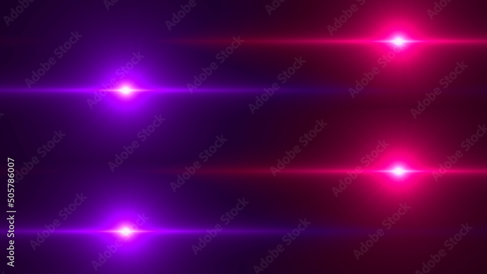 Poster fractal rays with glowing impulse lights. computer generated 3d render