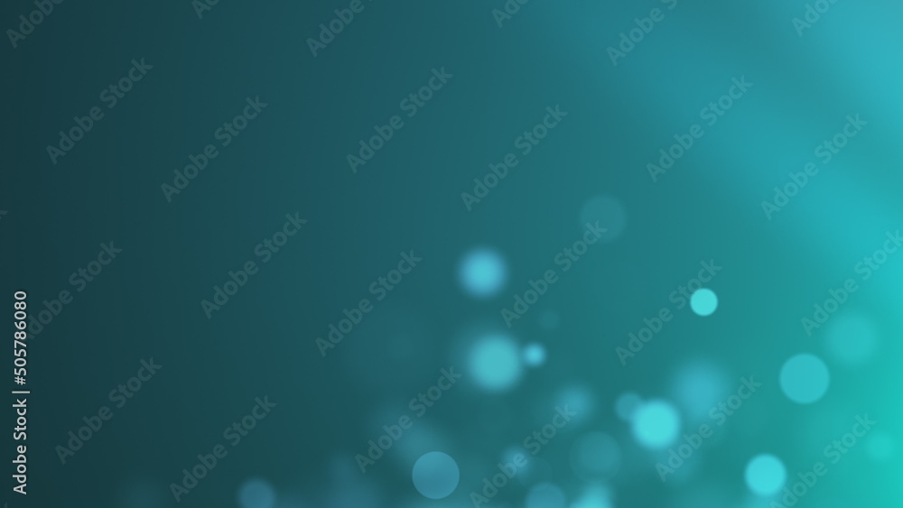 Poster bokeh particles and light. computer generated 3d render