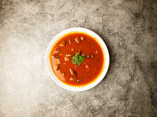 orka stew bowl of soup © Hamzah
