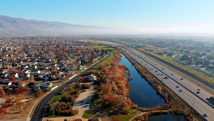 I15 Southbound ovr Kaysville Ponds  Ut