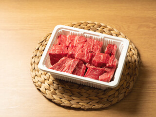 Packed Fresh Raw Ribs