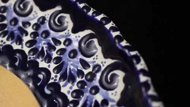 talavera hand made art mexican traditional design