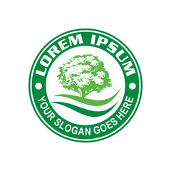 farm logo , nature logo vector