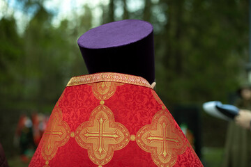 Orthodox priest. Religious figure.