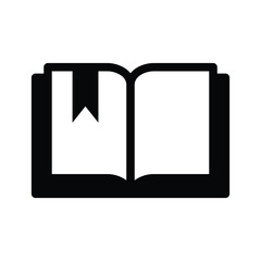 Book library vector icon symbol design