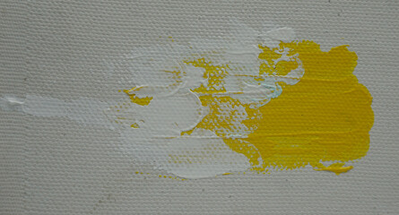 flick the Abstract oil color Background colorful mix colors , yellow and white