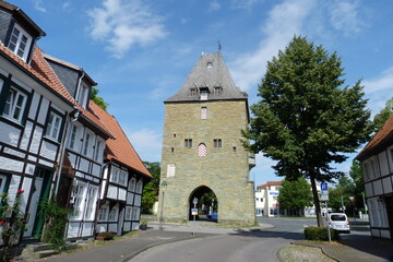 Fototapeta na wymiar Romantische Altstadt von Soest