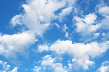 Obraz na płótnie Canvas Clouds with blue sky