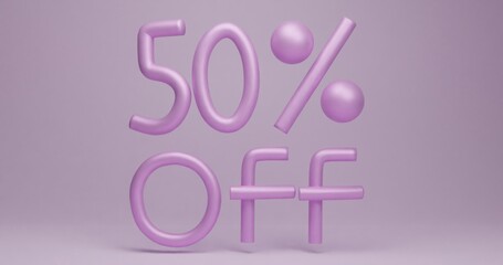 Background discount offer 3d rendered high quality image