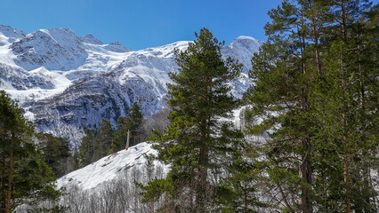 Elbrus - stunning mountains in the south of Russia