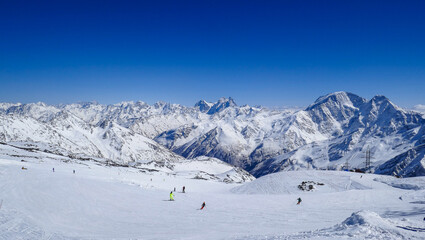 Elbrus - stunning mountains in the south of Russia