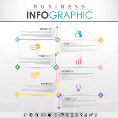 The best Business infographics design vector and marketing icon, workflow layout, diagram, web design