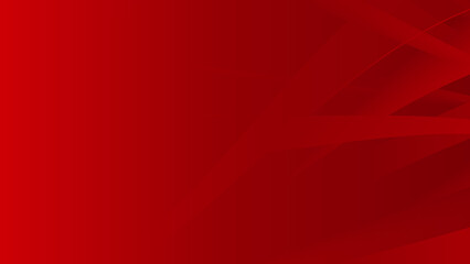 Abstract lines pattern technology on red gradients background