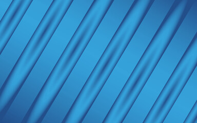 An abstract vector background with lines in a gradient of blue