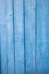 Fototapeta na wymiar old blue wooden door