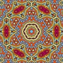 Fototapeta premium Luxury Pattern Background Mandala Batik Art 414