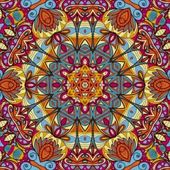 Luxury Pattern Background Mandala Batik Art 18
