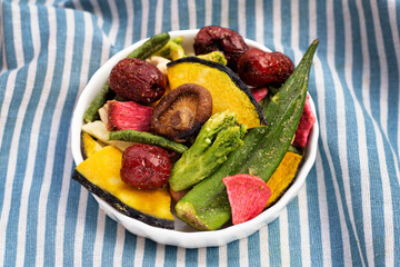 Crispy fruits vegetables, Delicious snacks