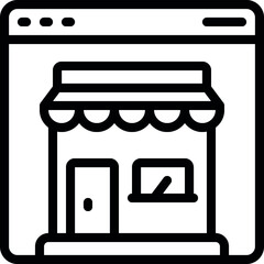 Online Store Icon