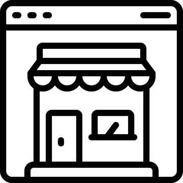 Online Store Icon
