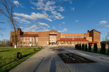 The school in Krasnoznamensk, Kaliningrad region