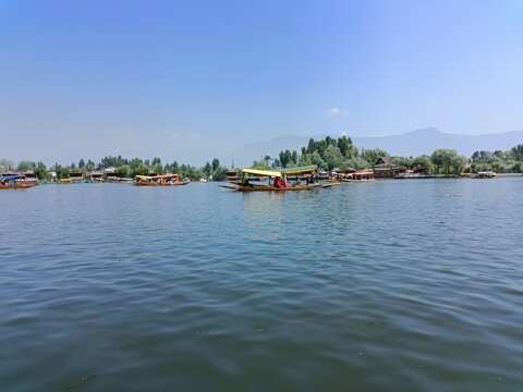 View of Srinagar in Kashmir