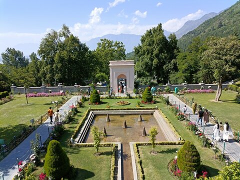 View of Srinagar in Kashmir