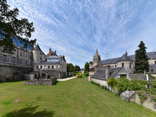 Fototapeta na wymiar Frankreich - Château de Meung-sur-Loire - Parkanlage
