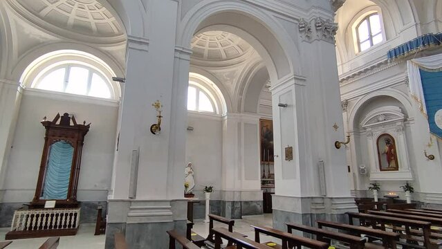 Ischia - Panoramica della Chiesa di Santa Maria di Portosalvo