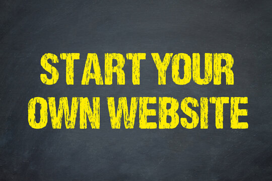 Start your own Website