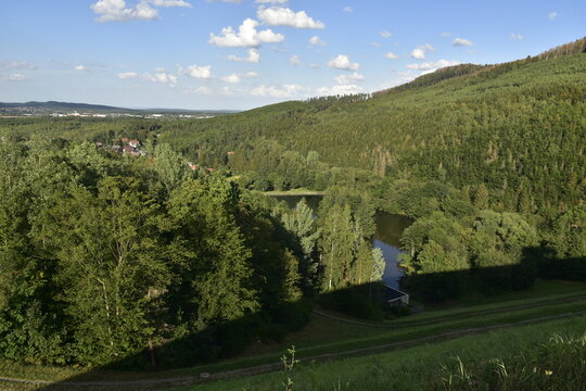 der Harz zwischen Goslar und der Granetalsperre 