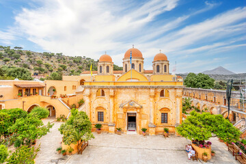 Kloster der heiligen Dreifaltigkeit (Holy Trinity), Meteora, Insel Kreta, Griechenland 