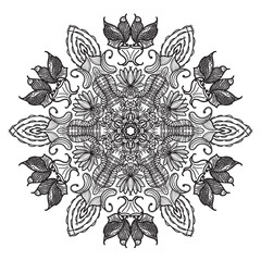 Mandala Design Template