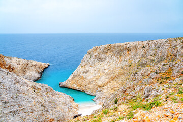 Seitan Limania Beach, Insel Kreta, Griechenland 