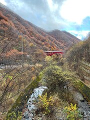 autumn in the mountains