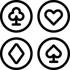 Card Suits Icon