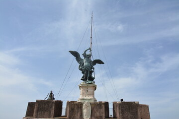 Fototapeta na wymiar Castel Sant'angelo, Rome, Italy.