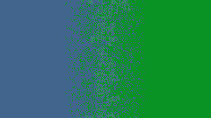 Abstract pixel gradient background. Falling pixels. Broken texture. Abstract vertical gradient halftone. Vector illustration.