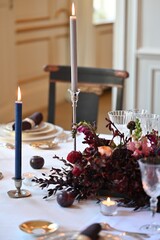 christmas table setting