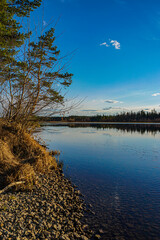 lake and sky