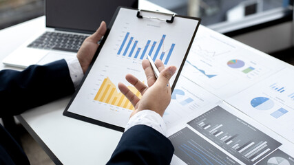 Head of marketing has analyzed the financial income graph of the company in order to develop the...